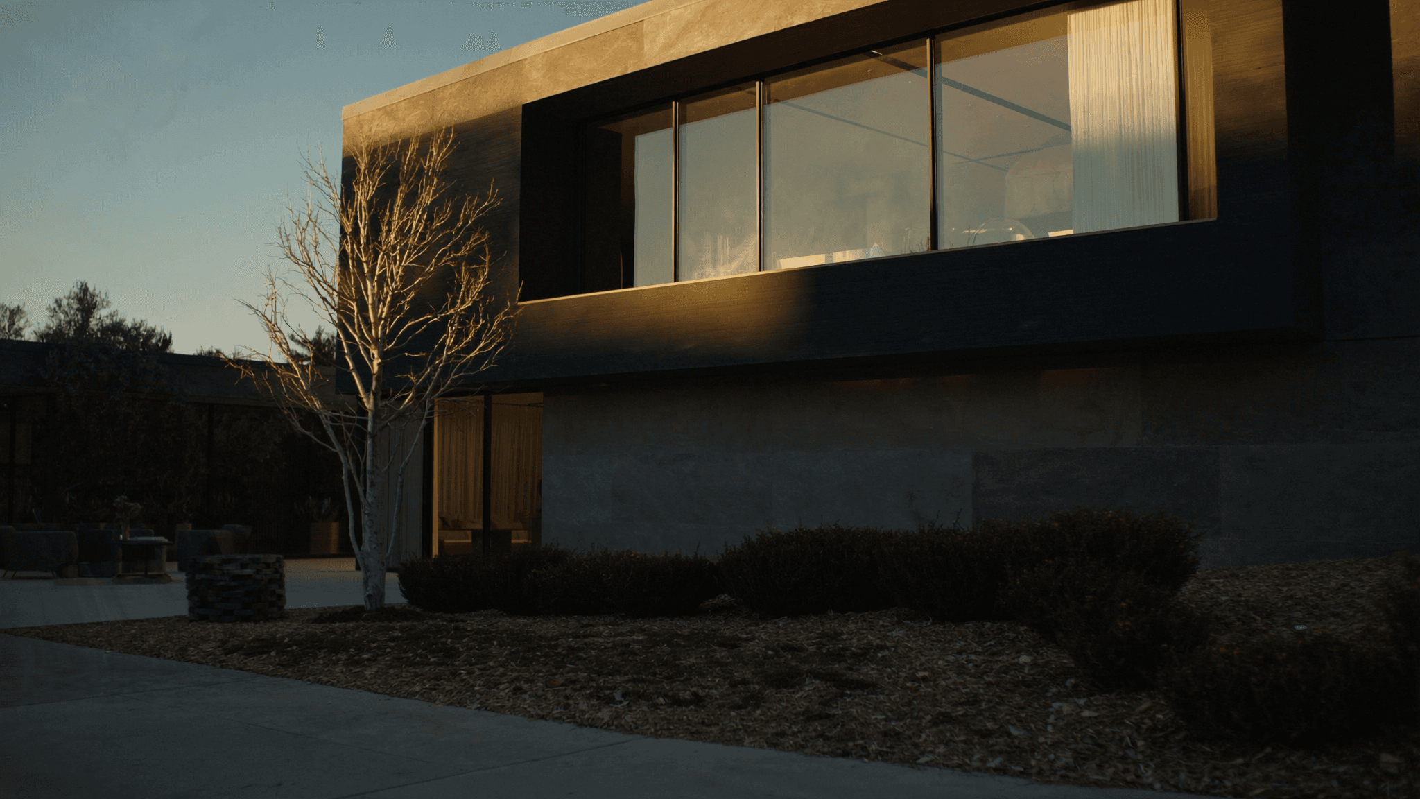 Luxury property facade